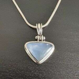 Gemstone 925 Silver Necklace